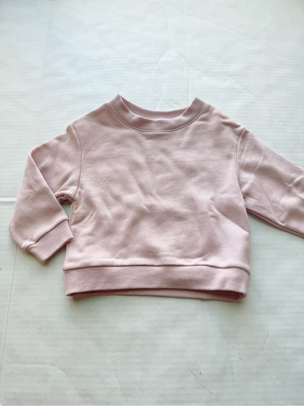 Girls New Sweatshirt in Dusty Pink Size 2T NWOT
